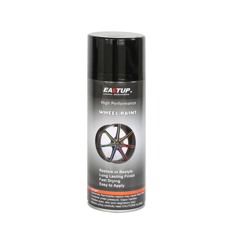 EASTUP Premium Metallic Acrylic Enamel Wheel Paint Flash Dark Jade Green- Brilliant Finish, High Durability, Fade-resistant, Quick Drying Rim Coating Spray Paint. - Image 1